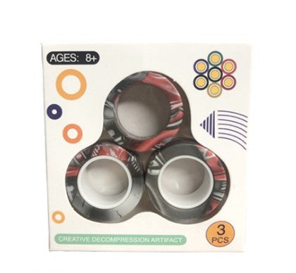 Color Decompression Magnetic Ring