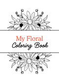 Flowers Coloring Book – Printable Digital Download
