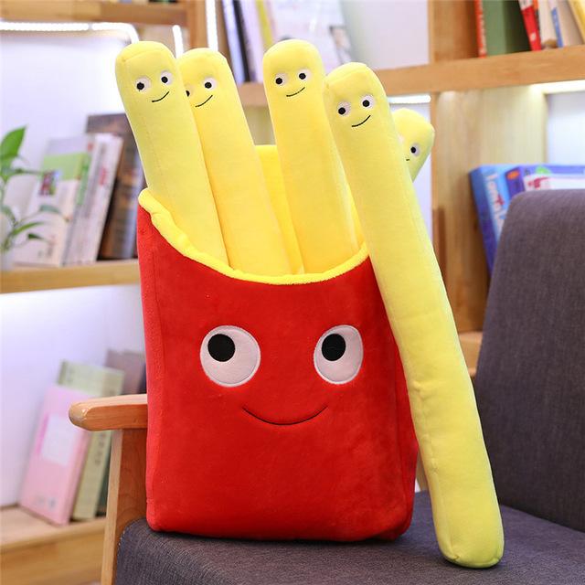 Giant Food Plush Pillow – Soft Sensory Cushion Toy for Kids