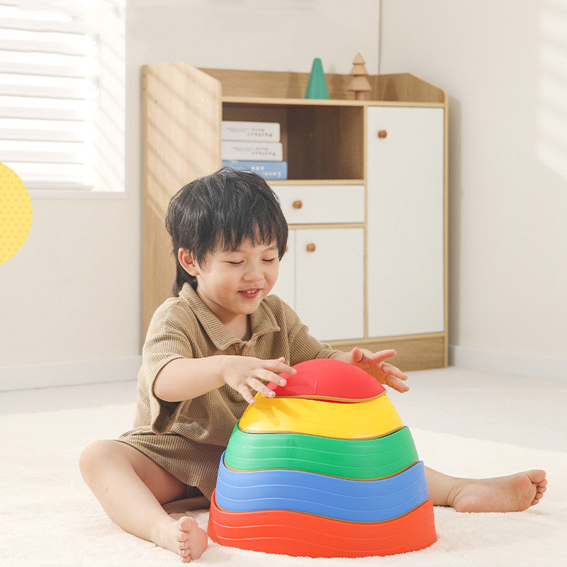 Wave Stepping Stones - Sensory Balance Training Set for Kids