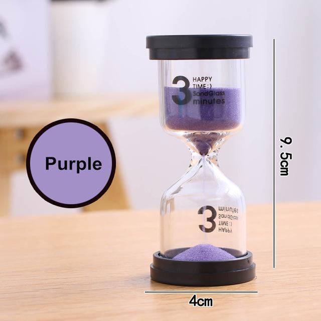 Children's brushing hourglass timer creative ornaments