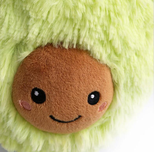 Avocado Plush Pillow Toy – Cute Soft Sensory Cushion for Kids