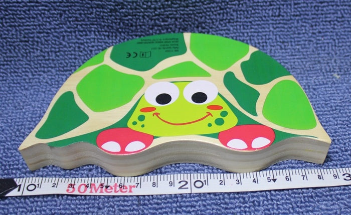 Wooden Tortoise Balance Toy – Montessori Motor Skills Toy for Toddlers