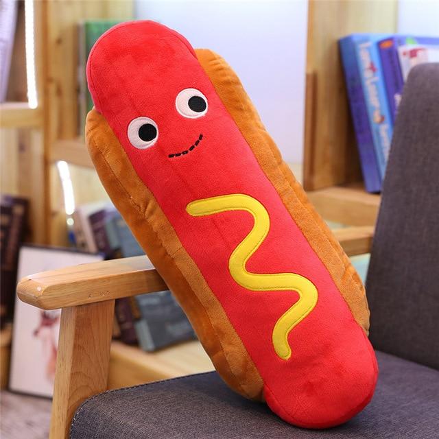 Giant Food Plush Pillow – Soft Sensory Cushion Toy for Kids