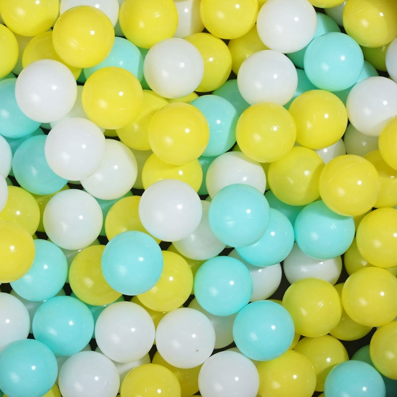 Children's Paradise Ball Pool with Fence - Colorful Sensory Play Balls