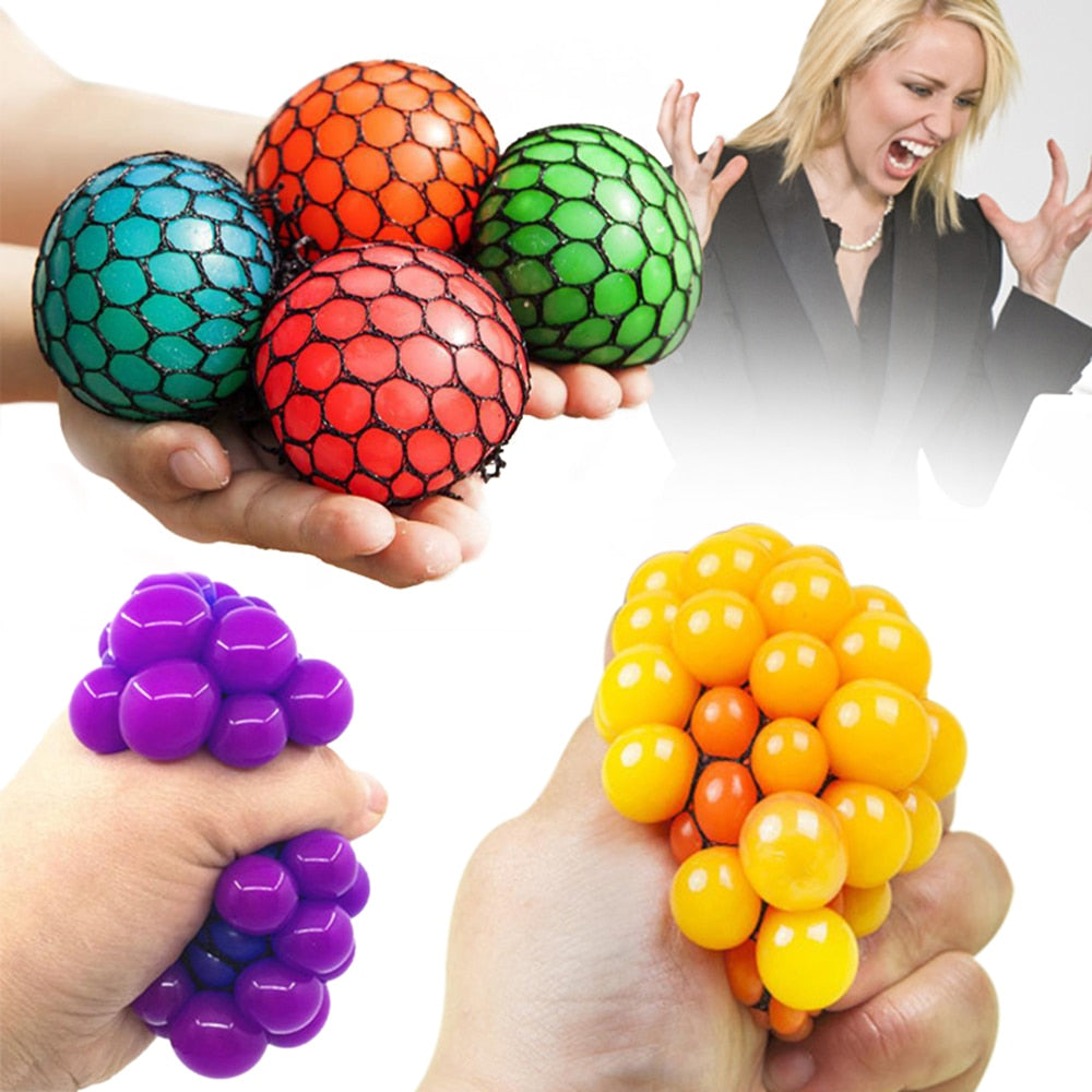 Anti-Stress Sensory Squeeze Ball – Anxiety & Fidget Relief for Kids & Adults