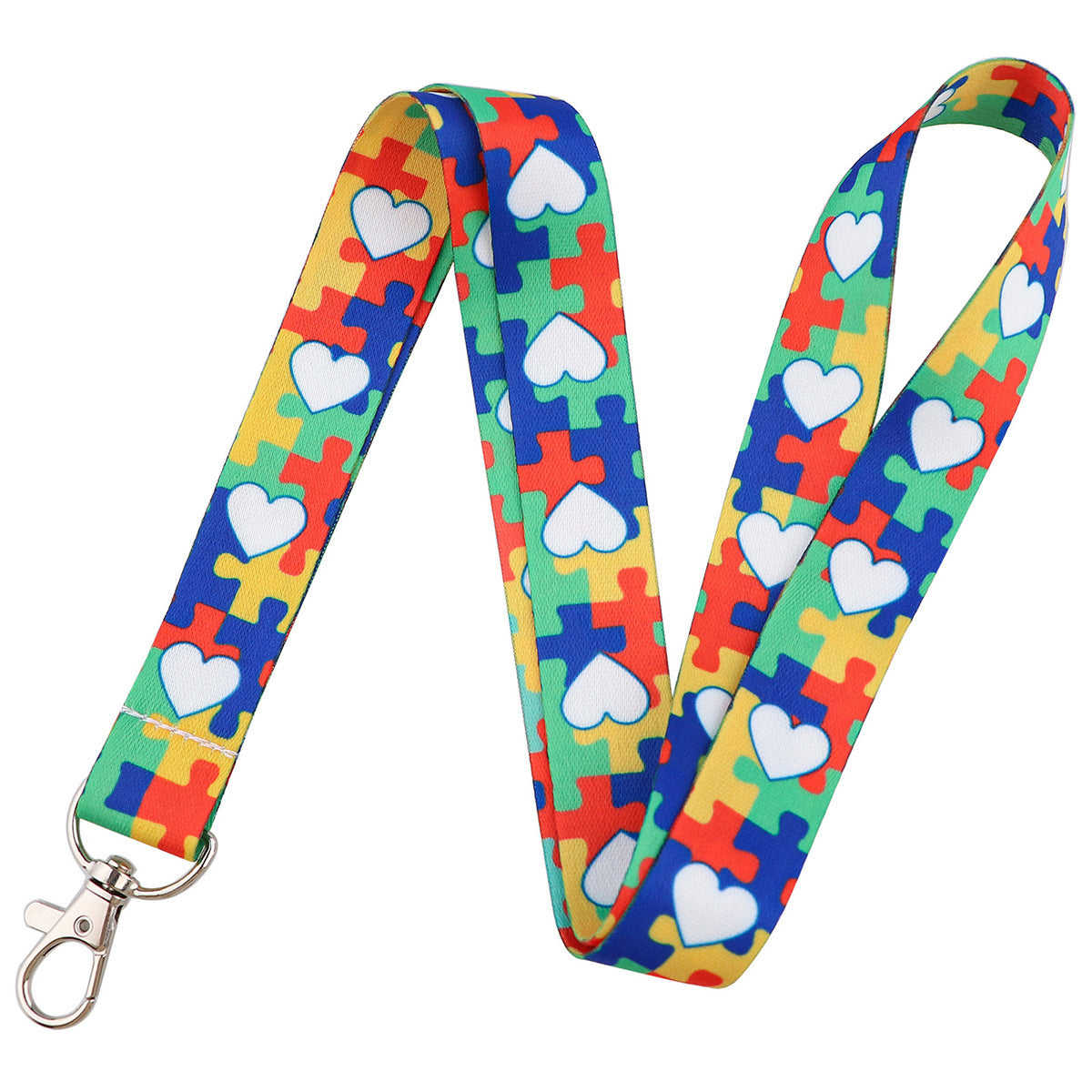Long Neck Rope Double-sided Printing