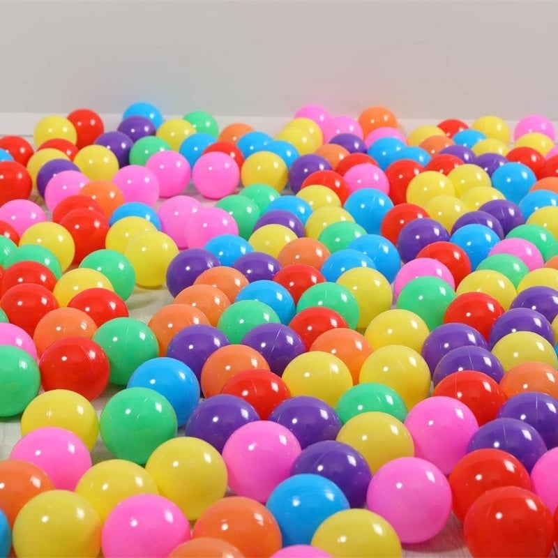 Children's Paradise Ball Pool with Fence - Colorful Sensory Play Balls