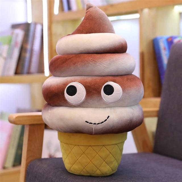 Giant Food Plush Pillow – Soft Sensory Cushion Toy for Kids