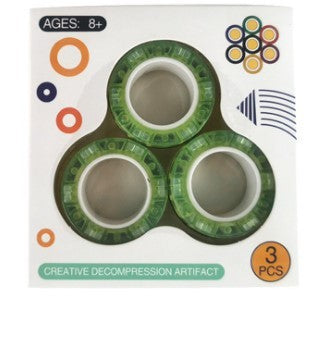 Color Decompression Magnetic Ring