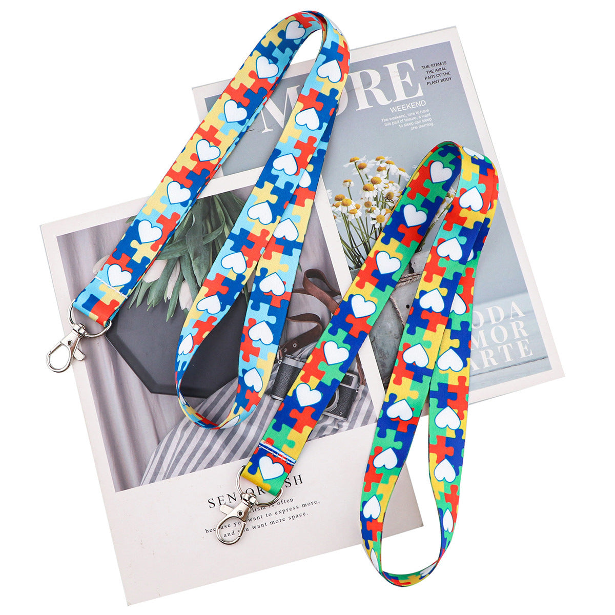 Long Neck Rope Double-sided Printing