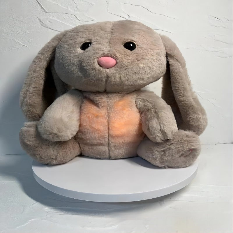 Calming Breathing Bunny - Sensory Plush Toy for Anxiety Relief & Sleep