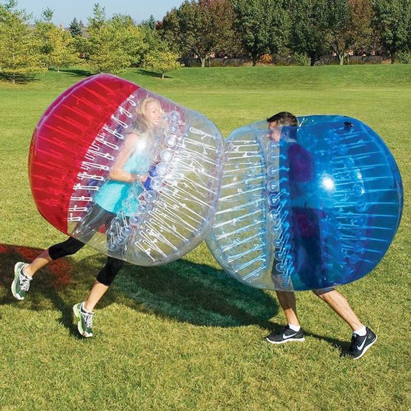 Colorful Inflatable Bumper Balls Grass And Snow