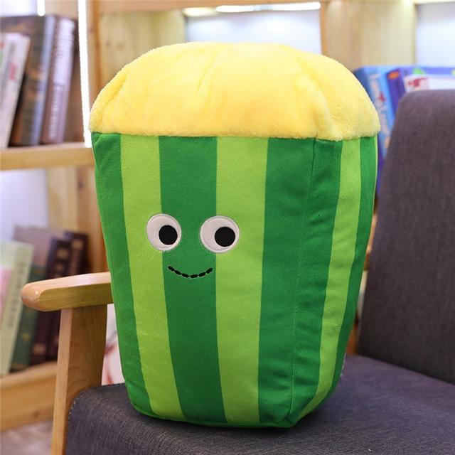 Giant Food Plush Pillow – Soft Sensory Cushion Toy for Kids