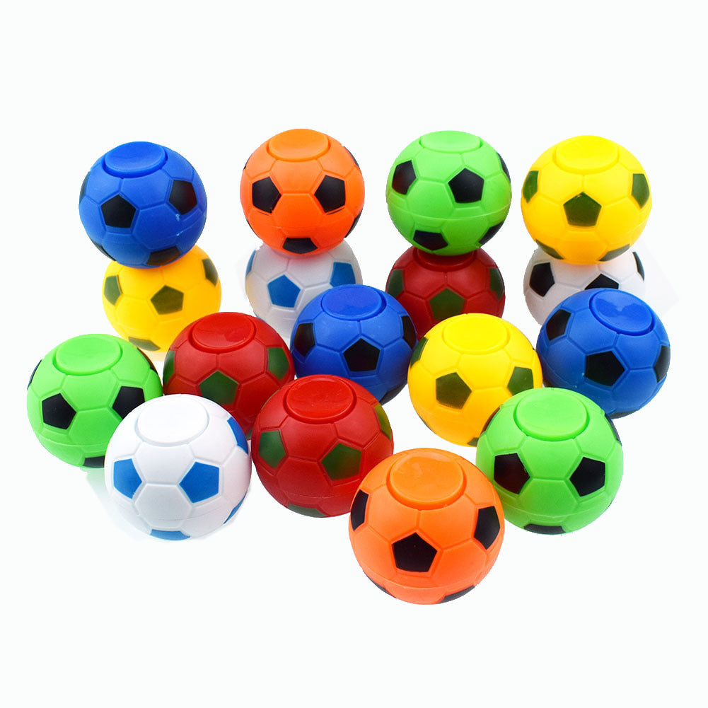 Rainbow 3D Fidget Balls Set of 10 – Sensory Stress Relief Toys for Kids