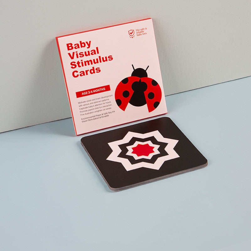 Early Childhood Vision Stimulate Color Card Graphics Cognitive Toys