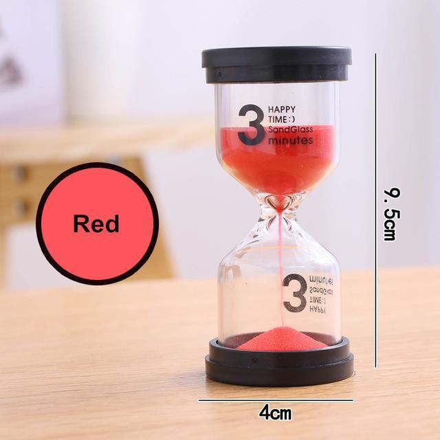 Children's brushing hourglass timer creative ornaments