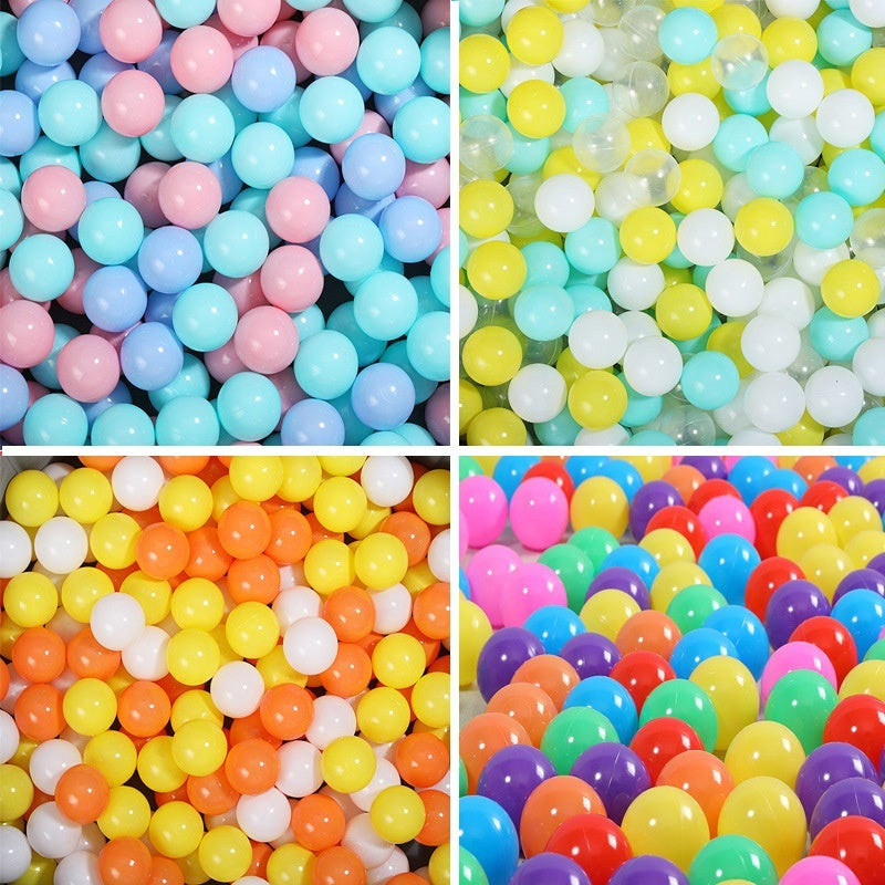 Children's Paradise Ball Pool with Fence - Colorful Sensory Play Balls