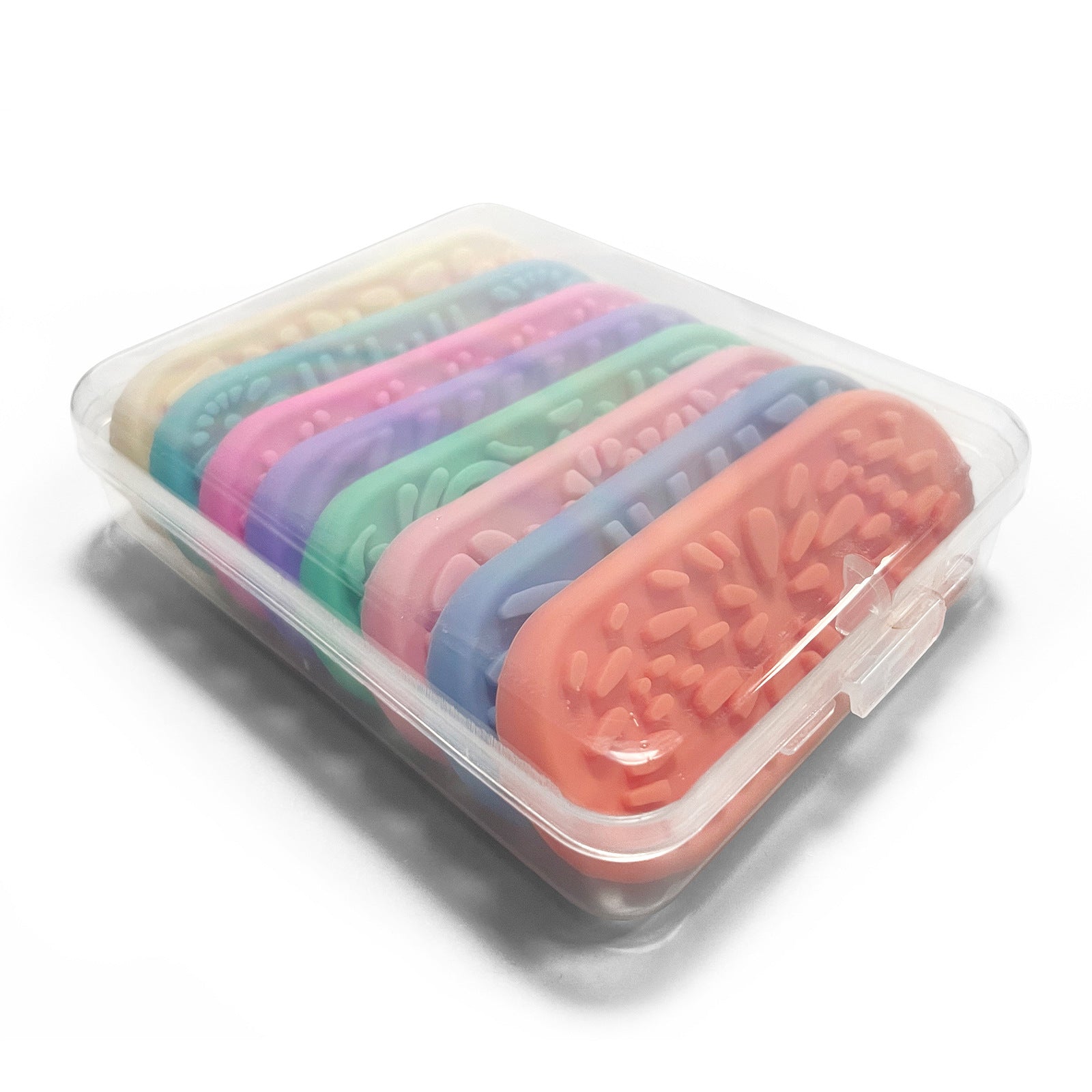 Sensory Suction Fidget Stones for Kids | Silicone Stress Relief Toy (8-Pack)
