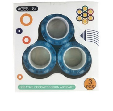 Color Decompression Magnetic Ring