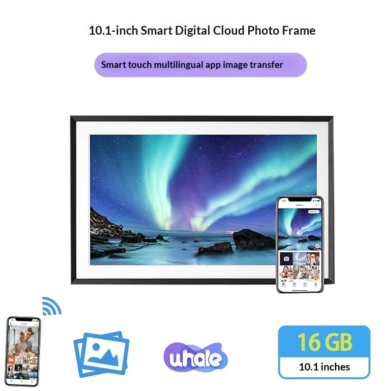 Smart Touchscreen Digital Photo Frame – HD Display, WiFi-Ready, 8" to 15.6"