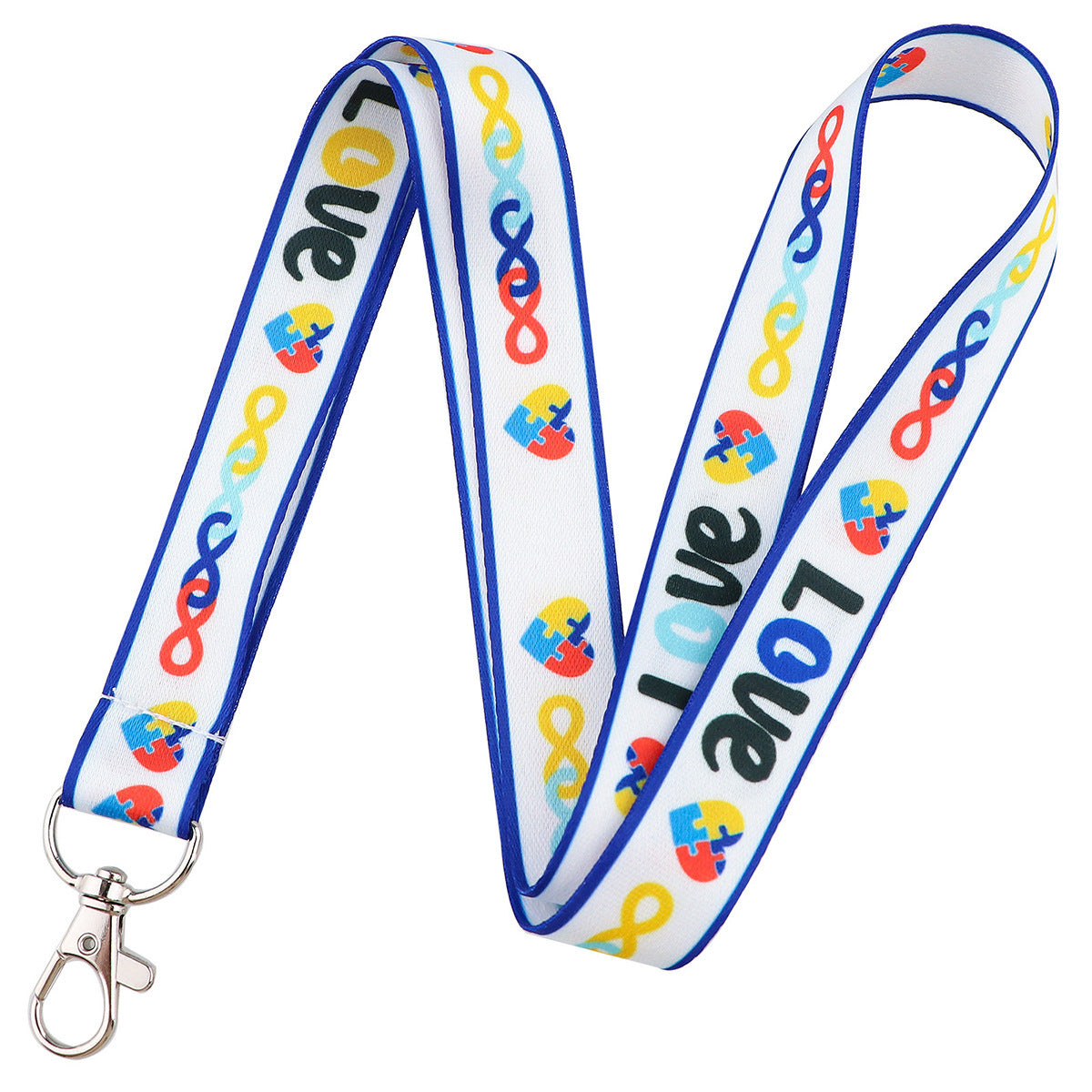 Long Neck Rope Double-sided Printing